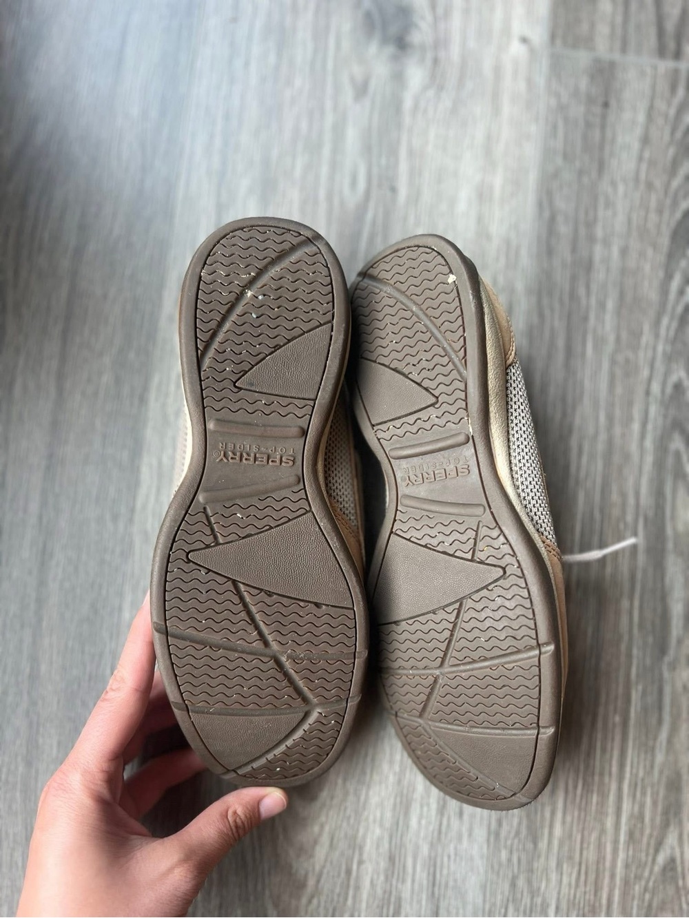 Women’s Sperry’s Size 6 Beige Tan - Picture 4 of 5